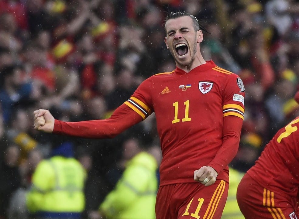 Gareth bale jogador destaque de Gales