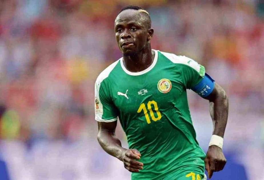 Mané ponta-esquerda do Senegal