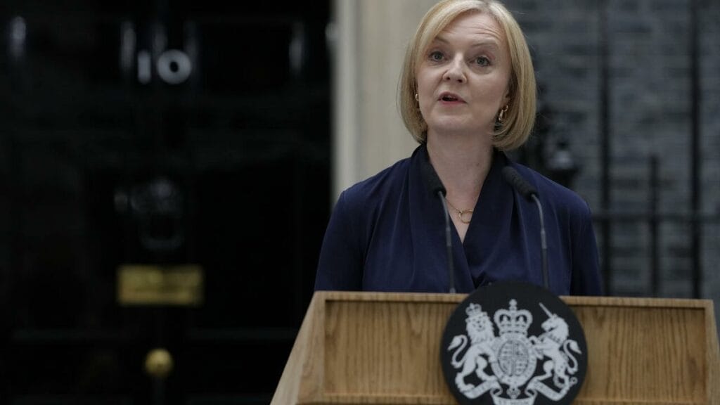 Primeira-ministra da Inglaterra Liz Truss