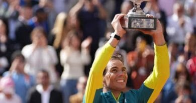 Rafael Nadal conquista o 14º titulo no Saibro de Paris