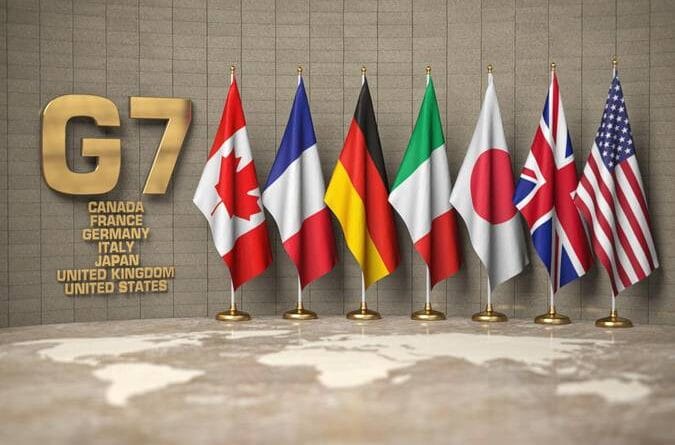 Principais assuntos no encontro do G7