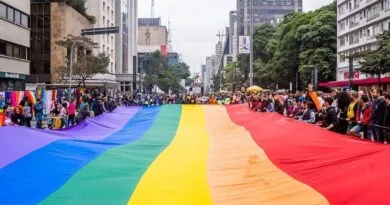 Parada LGBTQIA+ aconteceu neste final de semana Foto/Reprodução: Poder 360