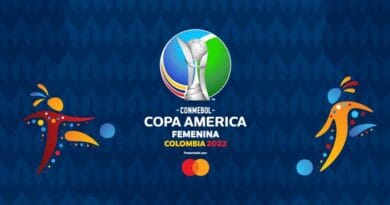 Logo da Copa America de futebol feminino