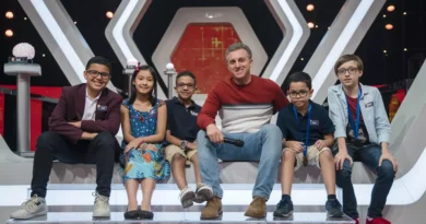 Pequenos Gênios é um quadro do programa Domingão apresentado por Luciano Huck