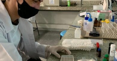 Bruno Carrijo, estudante de Medicina do Centro Universitário de Brasília desenvolveu novo método de diagnostico para hepatite B
