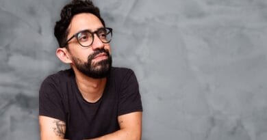 Igor Martins, vocalista da banda Barba de Arão. Foto: Divulgação.