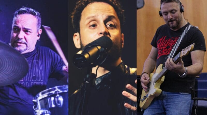 Banda Contato Vital (Sandro Porto, Edu Lucassi e Sidney Gomes). Foto: Divulgação.