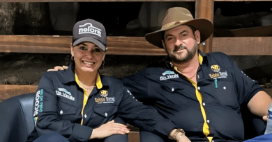 Amauri Nazáro e sua esposa, Aldeneide Nazáro. Foto: Acervo Pessoal.