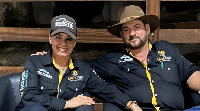 Amauri Nazáro e sua esposa, Aldeneide Nazáro. Foto: Acervo Pessoal.