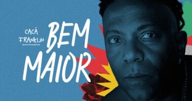 O cantor Cacá Franklin. Foto: Divulgação.