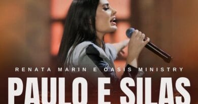 A cantora gospel Renata Marin. Foto: Divulgação.