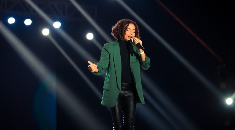 A cantora gospel Tirza Almeida. Foto: @brunocostafilms.