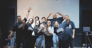 O ministério de louvor ADB Zona Sul. Foto: Patrícia Maciel.