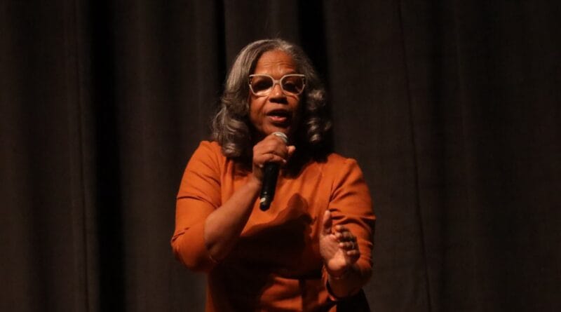 A pastora Cristina Duarte também foi uma das convidadas. Foto: Leonardo Ferraz