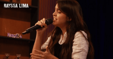 A cantora Rayssa Lima. Foto: Divulgação.