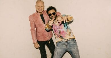 Os cantores Shaggy e Sting. Foto: Divulgação.