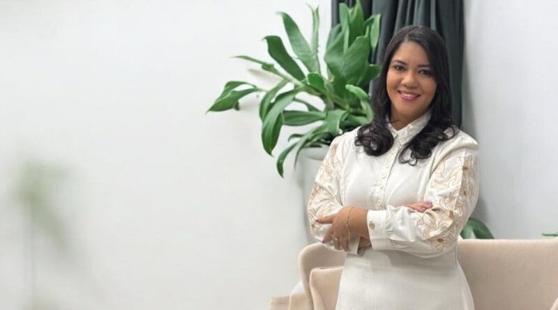 A cantora gospel Pablyne Jennifer. Foto: Divulgação.