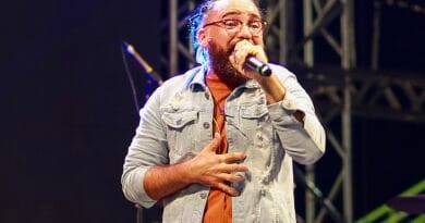 O cantor Jhonny Salvação na Marcha pra Jesus de Manaus em 2025. Foto: Divulgação.
