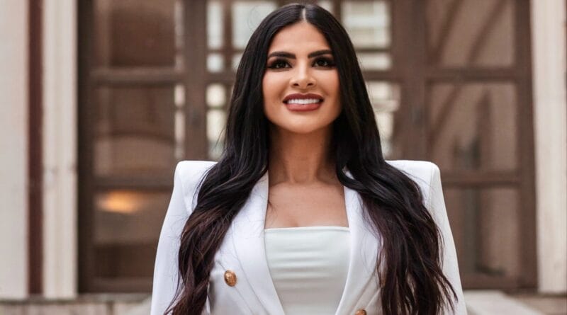 A cantora gospel Andressa Aguiar. Foto: Divulgação.