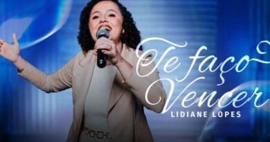 A cantora gospel Lidiane Lopes. Foto: Divulgação.
