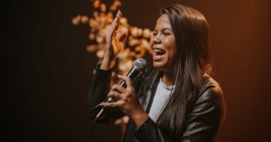 A cantora gospel Wellen Carvalho. Foto: Divulgação.