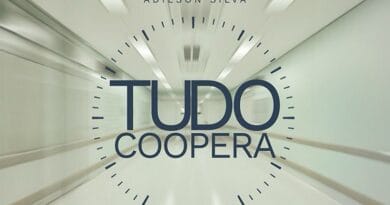 Capa do single "Tudo Coopera" do cantor Adilson Silva. Foto: Divulgação.
