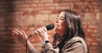 A cantora gospel Brenda Danese. Foto: Divulgação.