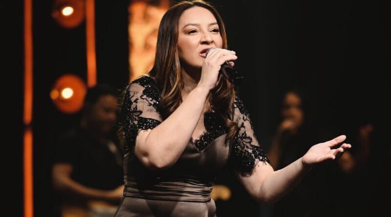 A cantora gospel Cristina Freitas. foto: Divulgação.