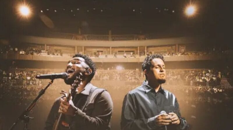 Os cantores Eli Soares e Brunão Morada. Foto: Divulgação.