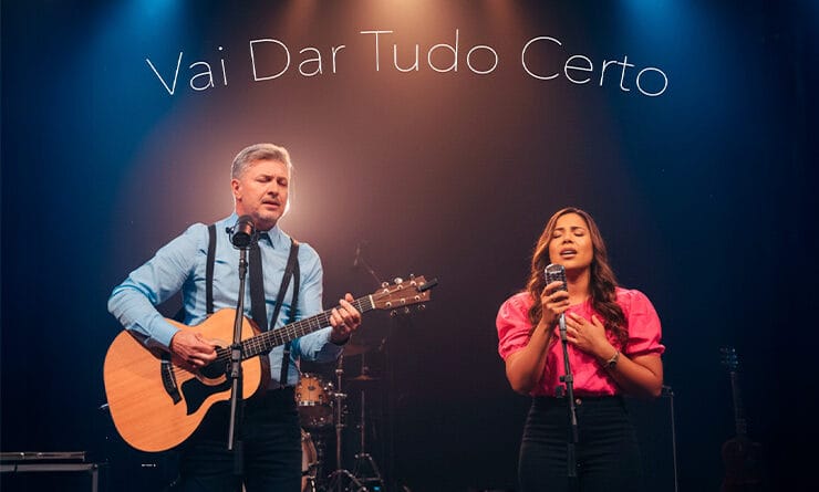 O cantor Waldecy Aguiar e a cantora Amanda Wanessa. Foto: Divulgação.