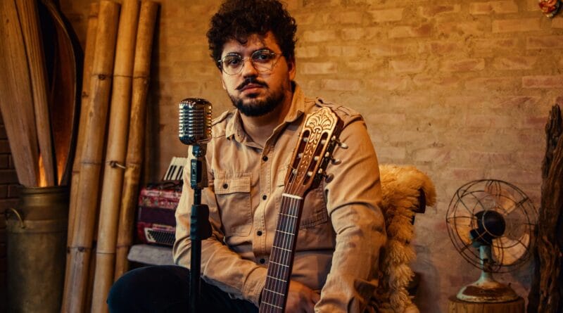 O cantor gospel Jessé Lucas. Foto: Divulgação.