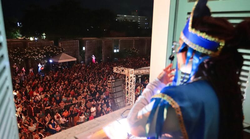 Espetáculo CAIXA de NATAL reuniu cerca de 2 mil pessoas na edição de 2024, em Fortaleza / Foto: Wesley D' Almeida