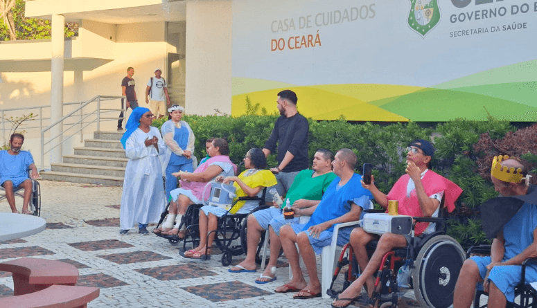 Casa de Cuidados do Ceará promove programação natalina para pacientes e cuidadores