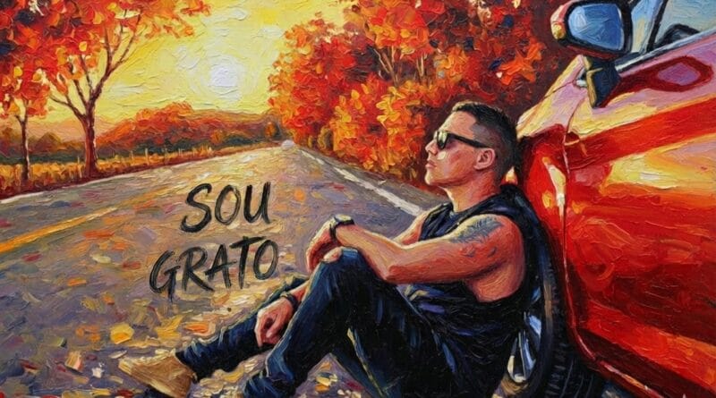 O cantor gospel Fabrício Marins. Foto: Divulgação.