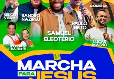Camamu recebe Primeira Marcha para Jesus “Abala Travessão”, neste sábado.