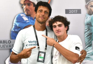 João Fonseca disputa a chave de duplas do Rio Open ao lado de Marcelo Melo