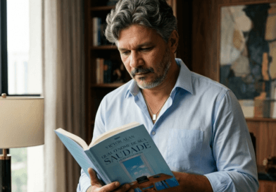 O escritor Victor Alan. Foto: Divulgação.