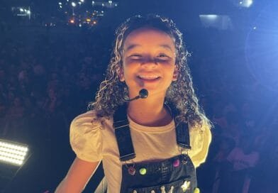 A cantora Maria Pita na Marcha pra Jesus de Niteroi. Foto: Divulgação.