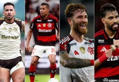 Flamengo lidera convocação de 2026, que tem a maior presença de jogadores do Brasileirão desde 2002, aponta Betfair 