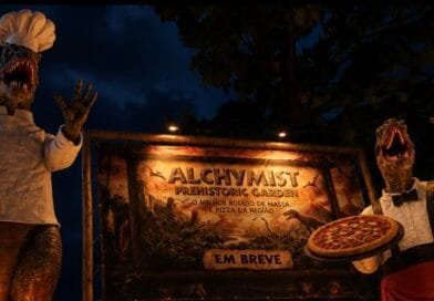 Alchymist apresenta o Prehistoric Garden, experiência que une gastronomia italiana e dinossauros em Fortaleza