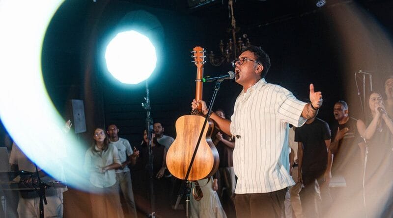O cantor gospel José Wellington. Foto: Divulgação.