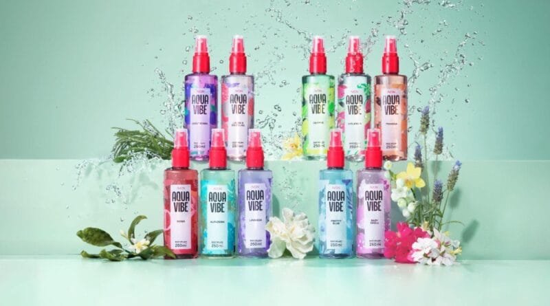 Perfumaria acessível em alta: Avon reinventa portfólio de body splashes Aqua Vibe