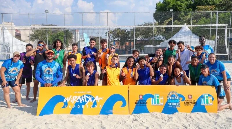 Virada Esportiva 2026 leva esportes de areia e lazer gratuito para toda a família a dois centros esportivos de São Paulo