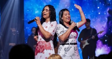 As cantoras Marilene e Gabriela. Foto: Fábio Rickman.