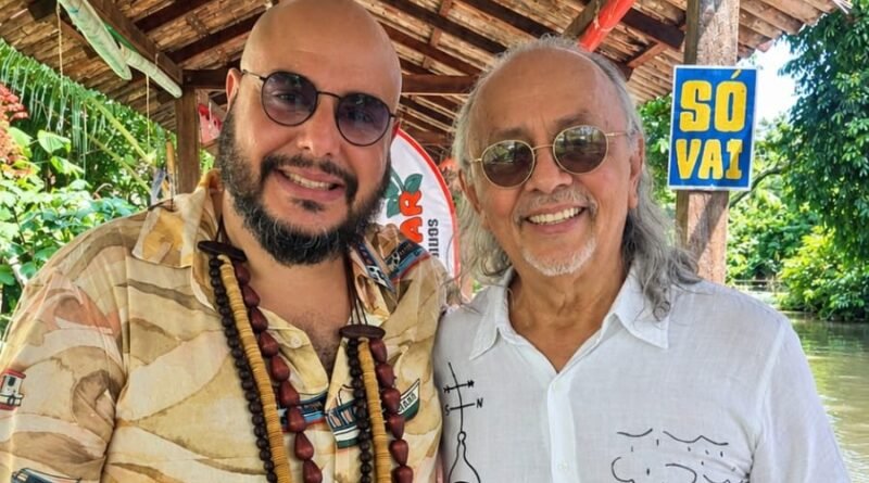 Os cantores Márcio Moreira e Nilson Chaves. Foto: Divulgação.