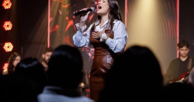 A cantora gospel Íngrid Santiago. Foto: Todah Experience Live.