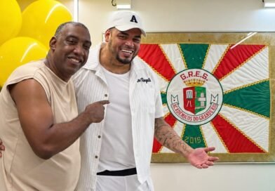 Cacau Júnior visita a Grande Rio e prepara novo audiovisual de samba e pagode