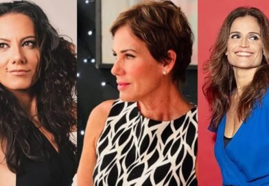 Luana Mallet, Andrea Veiga e Carol Saboya