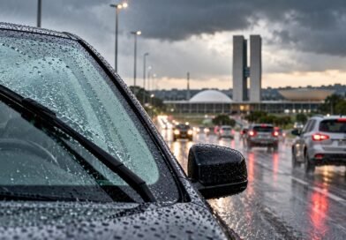 Com a chegada das chuvas no DF, motoristas devem redobrar atenção à manutenção dos veículos